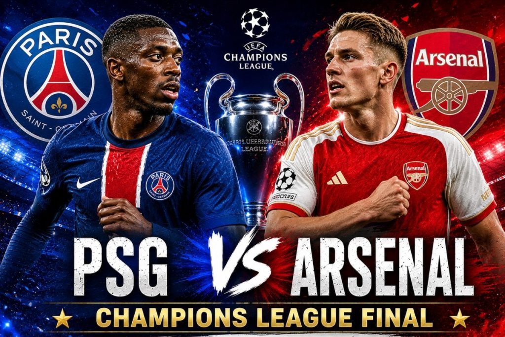 Chung kết C1: PSG vs Arsenal - OK9 cập nhật link trực tiếp 1 Chung kết C1: PSG vs Arsenal - OK9 cập nhật link trực tiếp